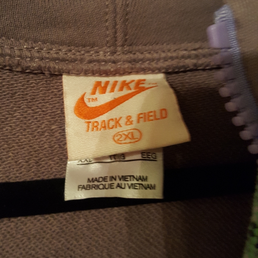 Never Worn Nike Track and Field Vintage Hoodie - Picture 3 of 5